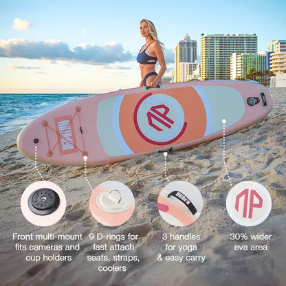10' Inflatable SUP Board – Stable, Lightweight & Perfect for Beginners