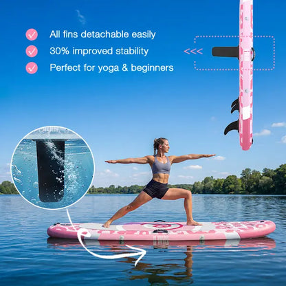 10' Inflatable SUP Board – Stable, Lightweight & Perfect for Beginners