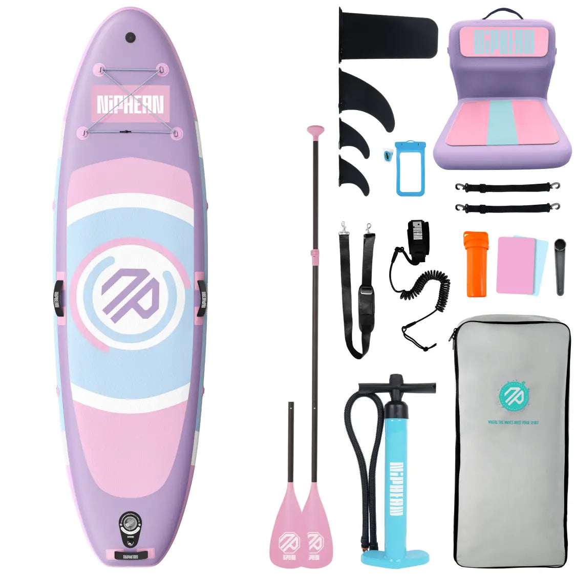 10' Inflatable SUP Board – Stable, Lightweight & Perfect for Beginners