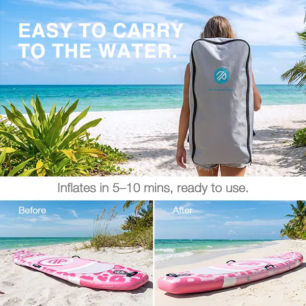 10' Inflatable SUP Board – Stable, Lightweight & Perfect for Beginners
